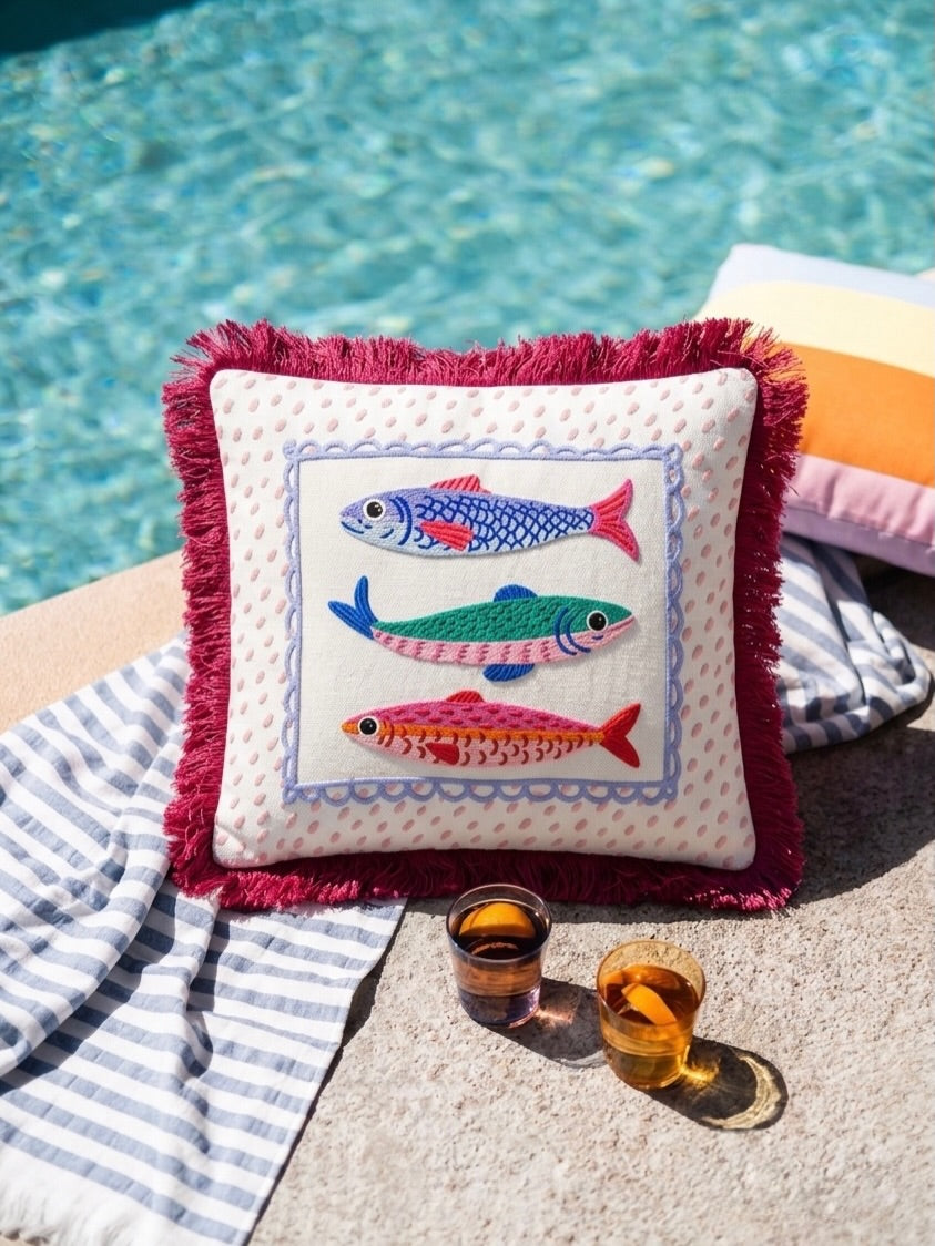 Catch of the Day Cushion Cover