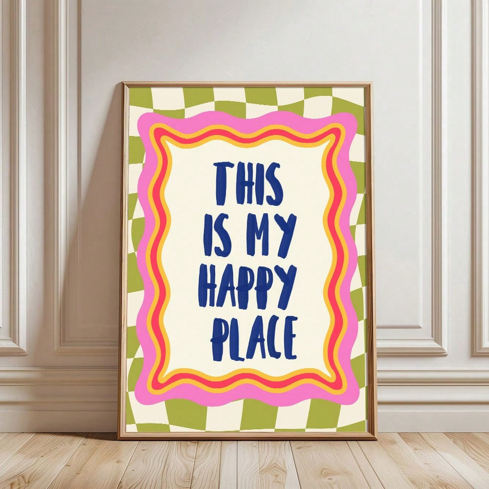 Happy Place Wall Art