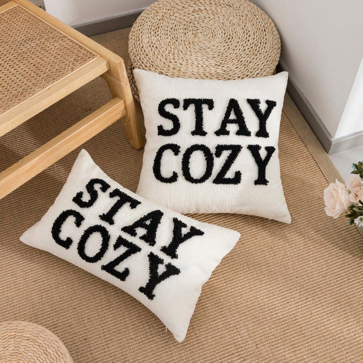 Stay Cozy Pillow Cover