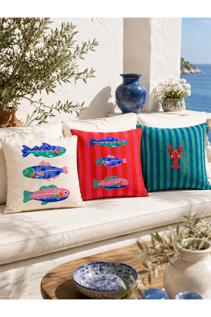 Riviera Reef Cushion Cover Collection