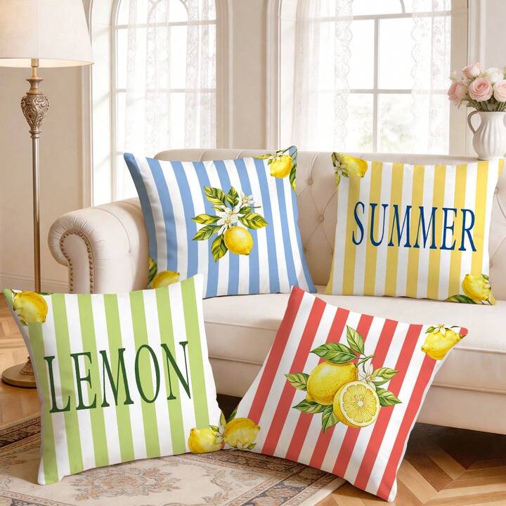 Limoncello Days Cushion Cover Set