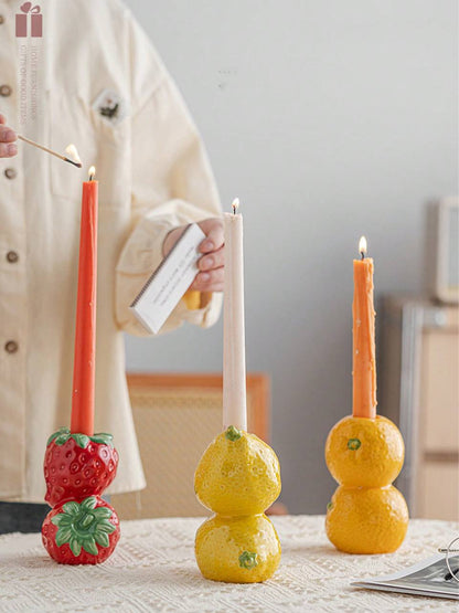 Fruit Ceramic Candle Holder