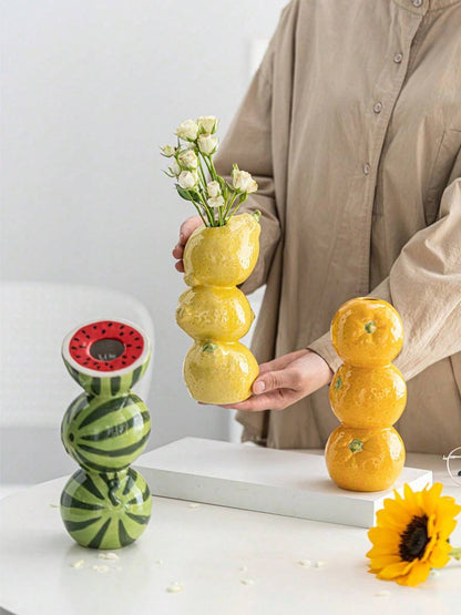 Fruit Ceramic Vase