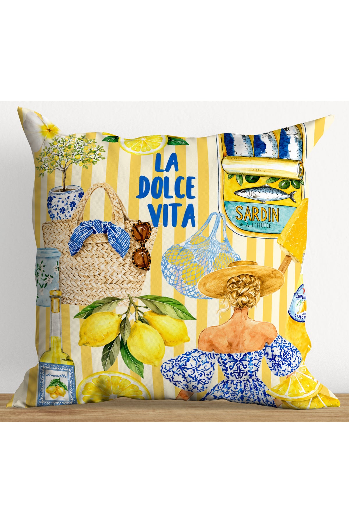 La Dolce Vita Pillow Cover Set of 4