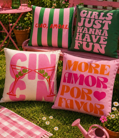 Spritz & Smiles Cushion Cover Set