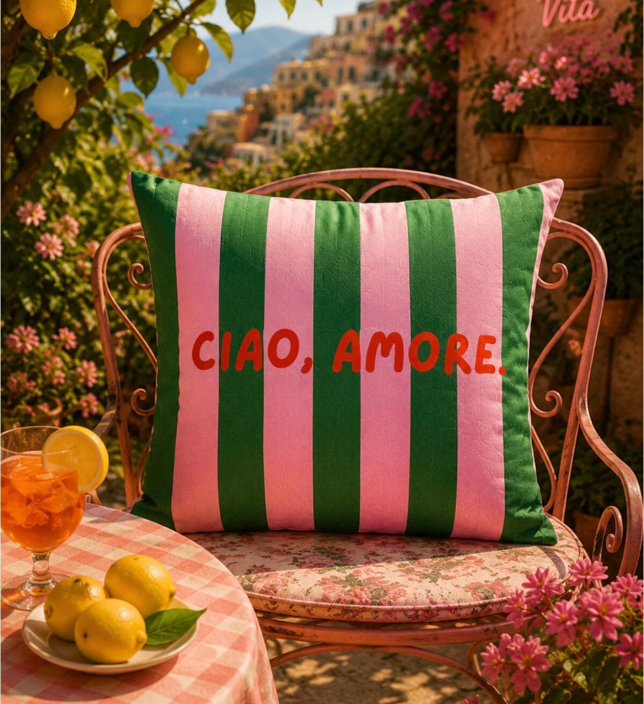 Spritz & Smiles Cushion Cover Set