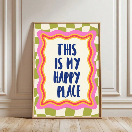 Happy Place Wall Art