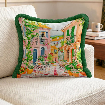 Somewhere in the Mediterranean Cushion Covers