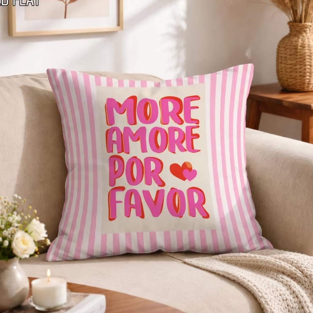 More Amore Por Favor Cushion Cover
