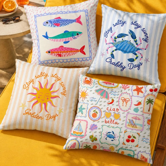 Postcards from Paradise Cushion Set