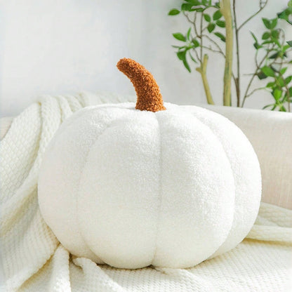 Cozy Plush Pumpkin Pillow | Soft Fall Home Décor