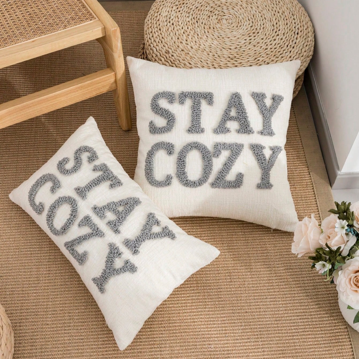 Stay Cozy Pillow Cover