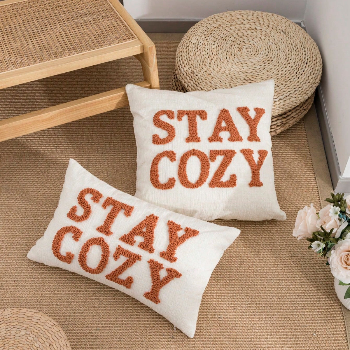 Stay Cozy Pillow Cover