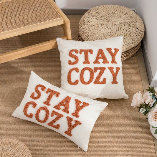 Stay Cozy Pillow Cover