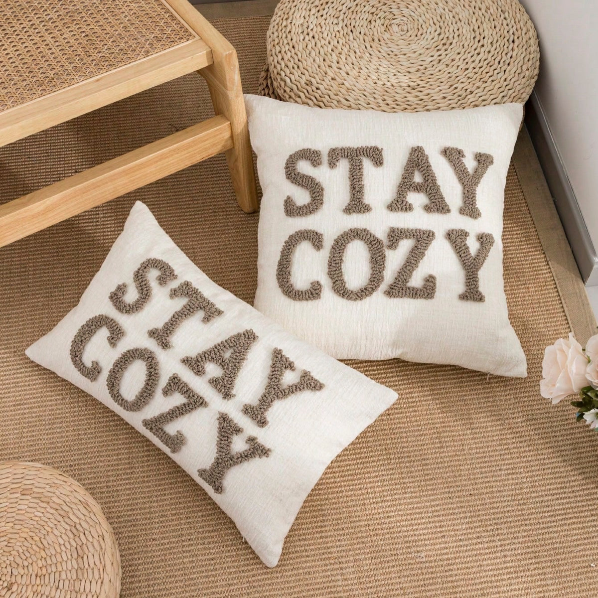 Stay Cozy Pillow Cover