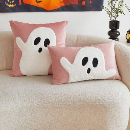 Halloween Ghost Plush Cushion