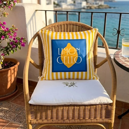 Limoncello Mediterranean Cushion Cover
