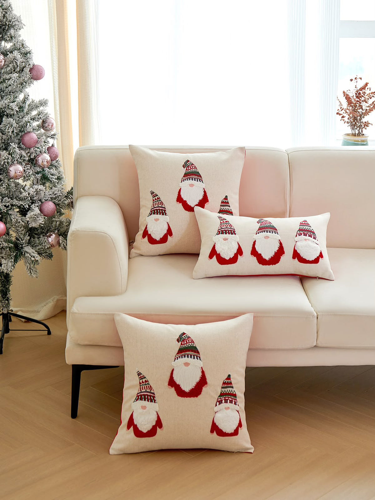 Christmas Gnome Cushion Cover Collection