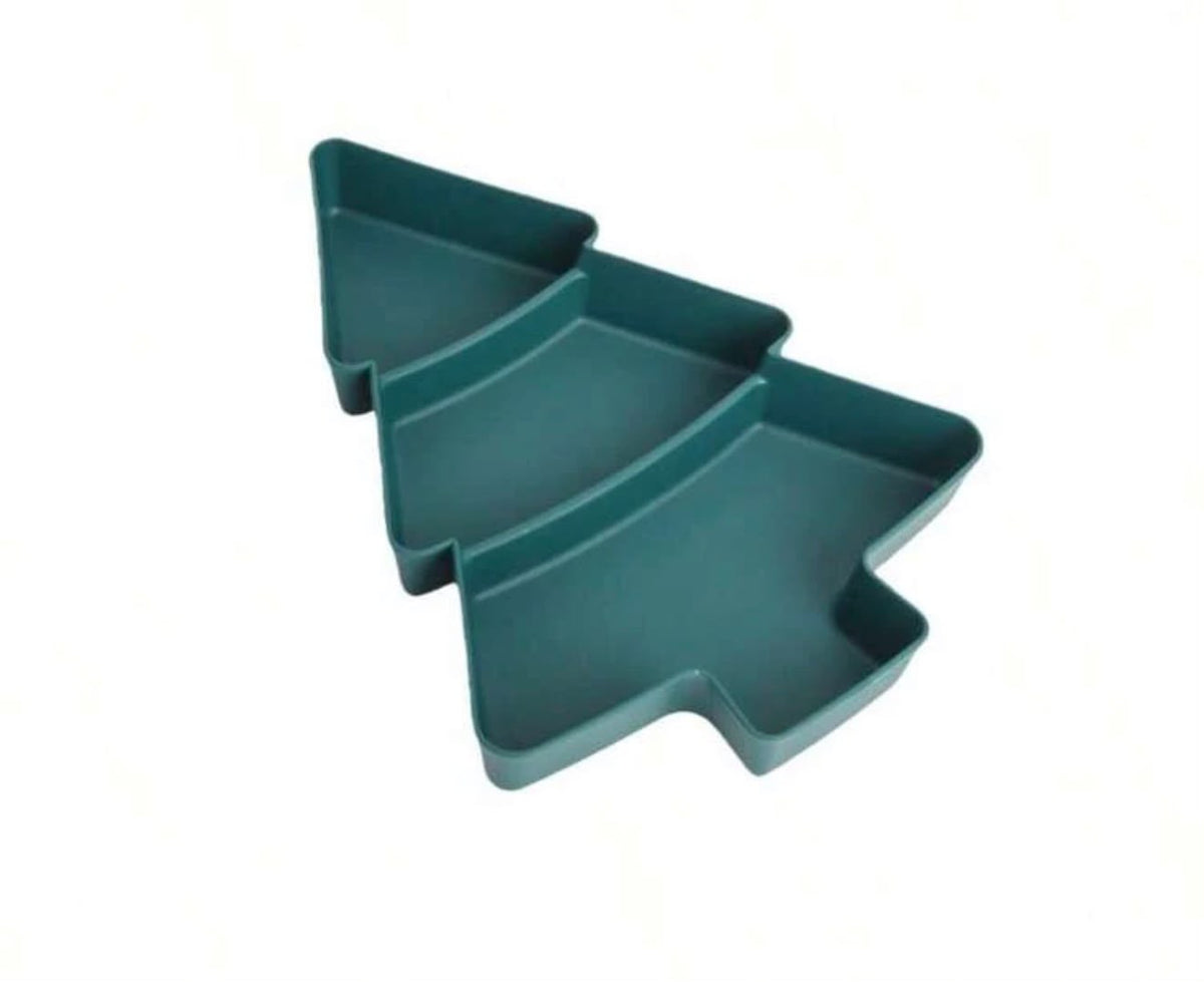 Christmas Tree-Shaped Snack Serving Tray | 4 Colours