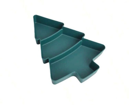 Christmas Tree-Shaped Snack Serving Tray | 4 Colours