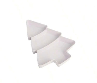 Christmas Tree-Shaped Snack Serving Tray | 4 Colours