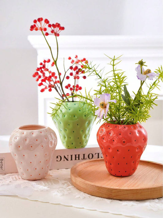 small strawberry vase 9.7cm ceramic home decor Lebanon