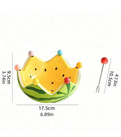 fruit shaped ceramic bowl watermelon orange snack bowl Lebanon
